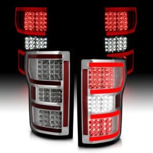 Ford F-150 18-20 Led Taillights Chrome - Image 7