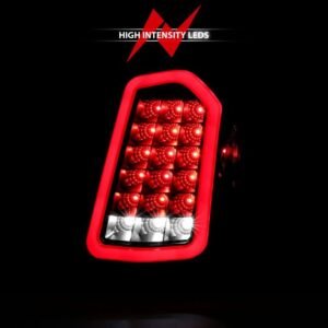 11-14 Chrysler 300 Led Tail Lights W/ Sequential Signal Black - Image 6