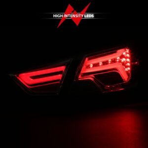 Chevy Impala 14-18 Led Tail Lights Chrome Smoke Lens - Image 6