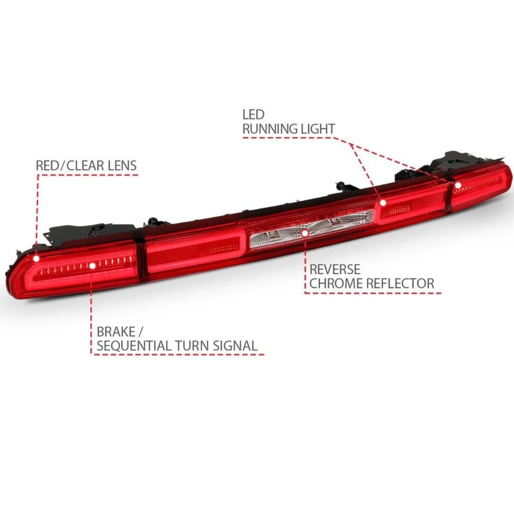 Dodge Challenger 08-14 Sequential Led Tail Lights (3 Pc)