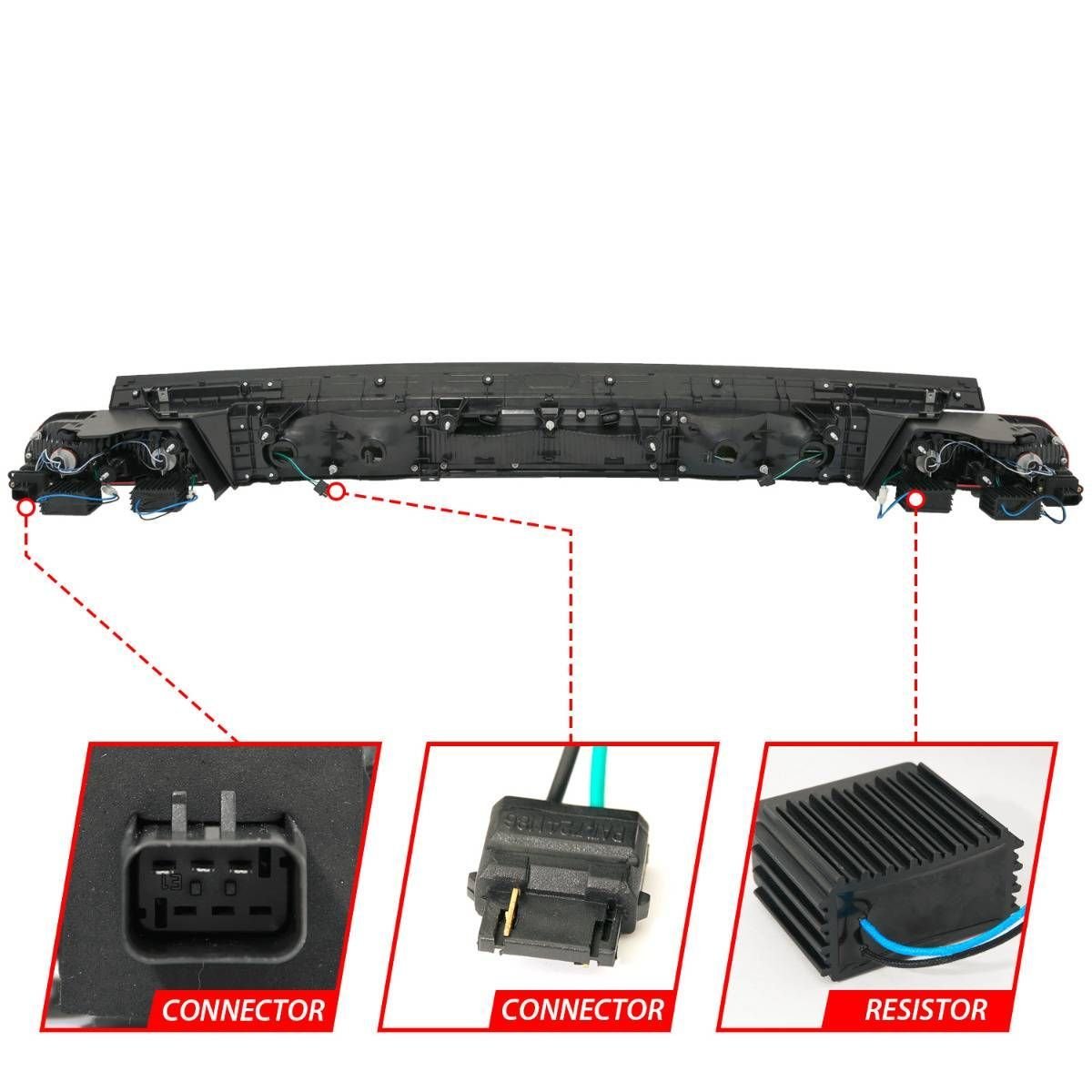 Dodge Challenger 08-14 Sequential Led Tail Lights (3 Pc) - Image 5