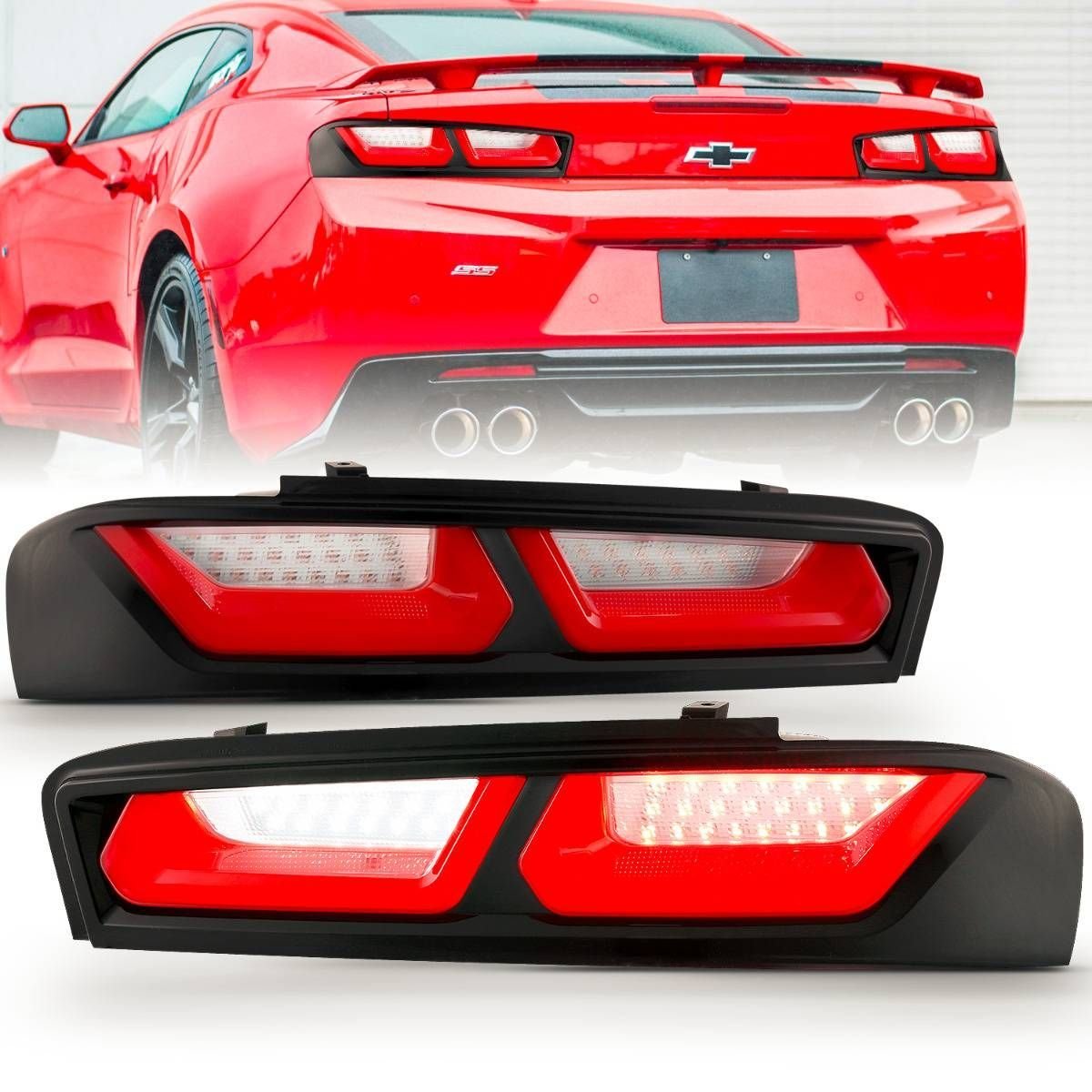 Chevy Camaro 16-18 Full Led Tail Lights - Image 1