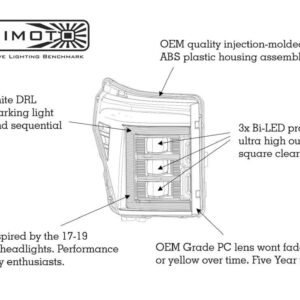 Ford Super Duty (11-16): Xb Led Headlights - Image 7