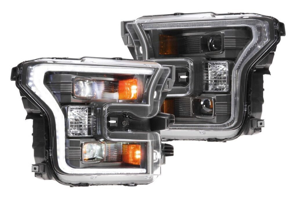 Ford F150 (15-17): XB Hybrid Led Headlights (Pair / ASM)