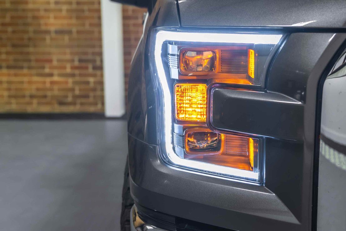Ford F150 (15-17): XB Hybrid Led Headlights (Pair / ASM) - Image 11