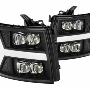 Chevy Silverado 1500 07-13 Alpharex Nova Headlights - Image 1