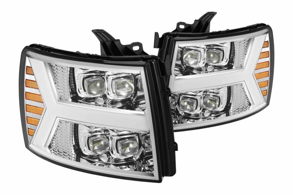 Chevy Silverado 1500 07-13 Alpharex Nova Headlights