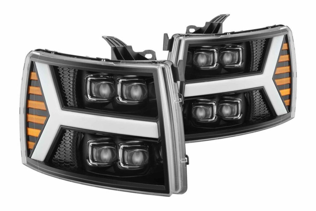 Chevy Silverado 1500 07-13 Alpharex Nova Headlights