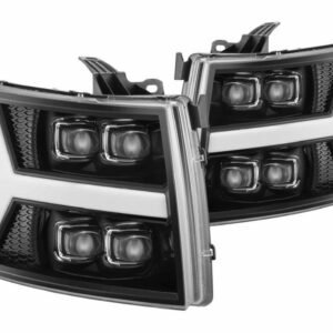 Chevy Silverado 1500 07-13 Alpharex Nova Headlights - Image 4