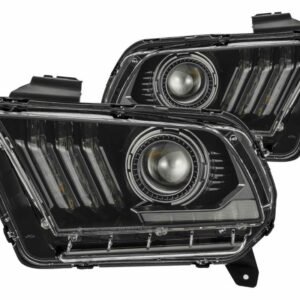 Ford Mustang (10-12): Alpharex Luxx Headlights - Image 1