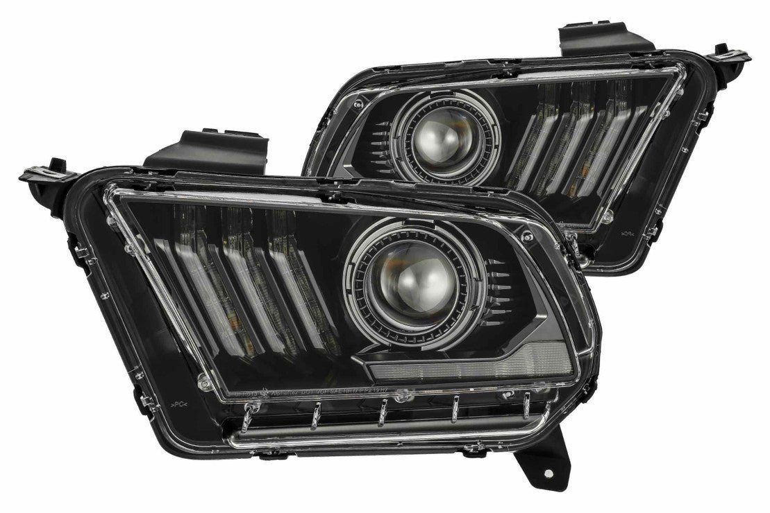Ford Mustang (10-12): Alpharex Pro Headlights - Image 1