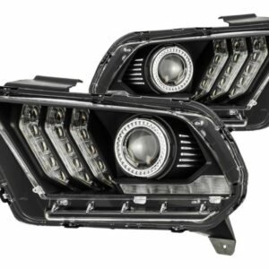 Ford Mustang (10-12): Alpharex Luxx Headlights - Image 3