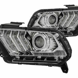 Ford Mustang (10-12): Alpharex Luxx Headlights - Image 4