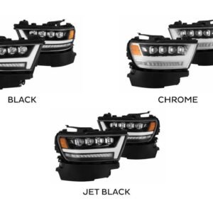 Dodge Ram 1500 (19+): Alpharex Nova Headlights - Image 2