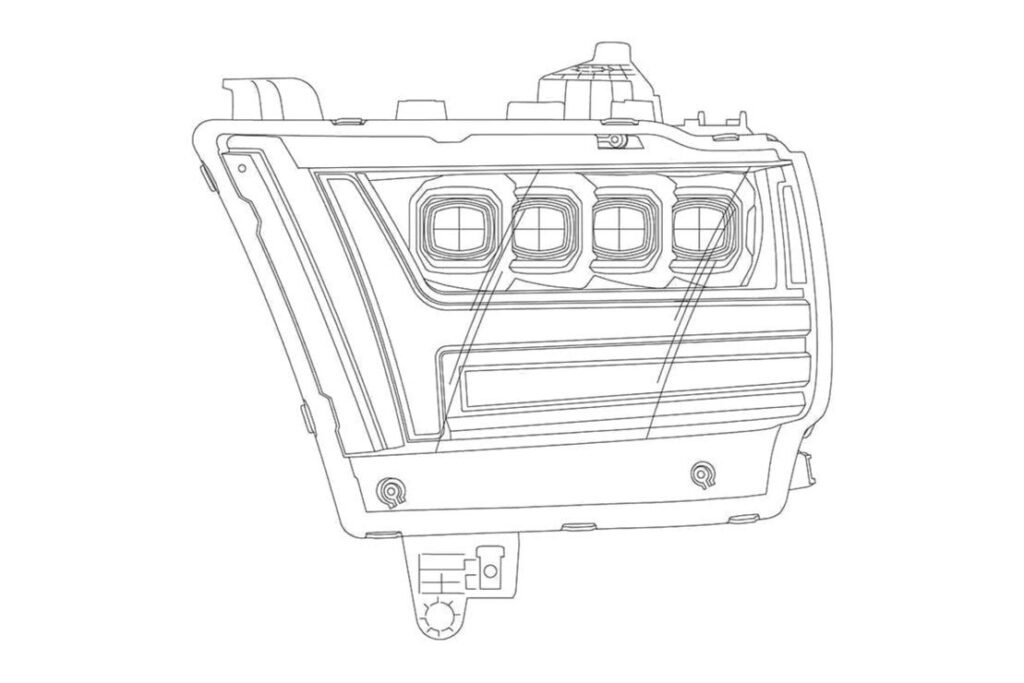 Dodge Ram 1500 (19+): Alpharex Nova Headlights