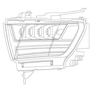 Dodge Ram 1500 (19+): Alpharex Nova Headlights - Image 13