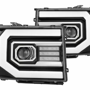 GMC Sierra (07-13): Alpharex Pro Headlights - Image 1