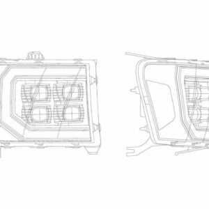 GMC Sierra (07-13): Alpharex Pro Headlights - Image 11