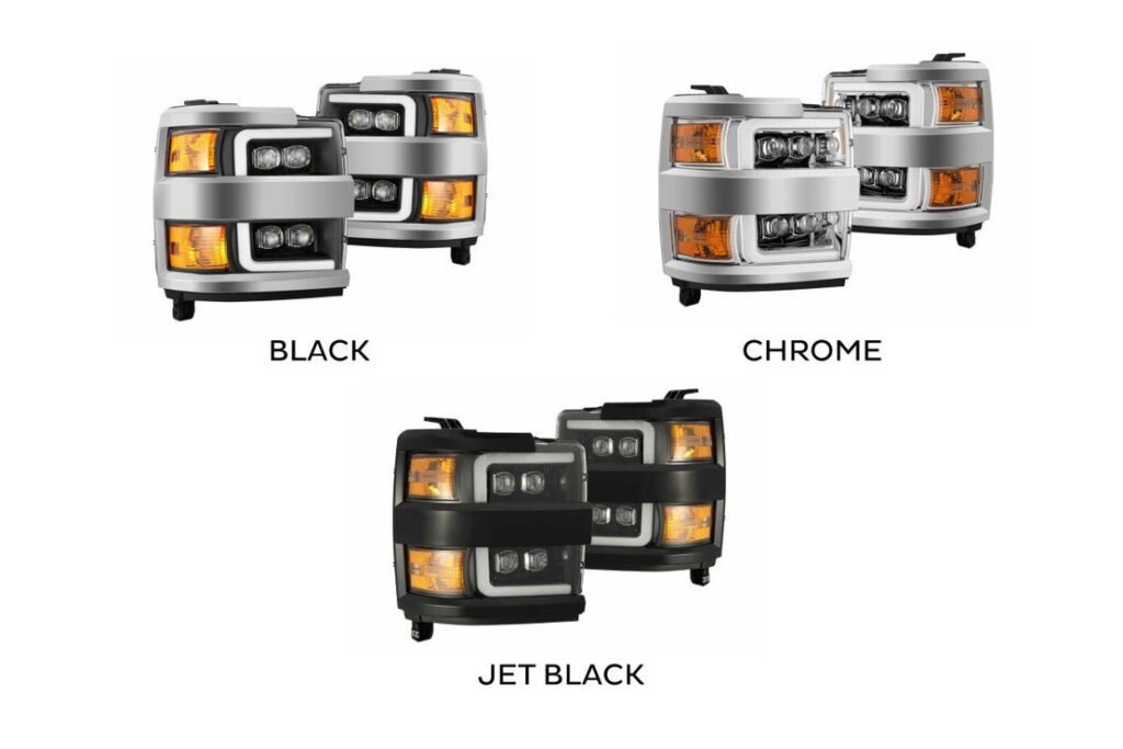 Chevy Silverado HD 15-19 Alpharex Nova Headlights