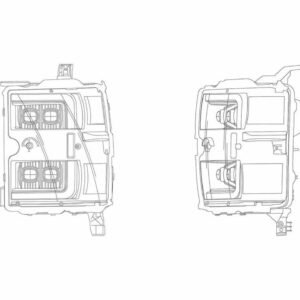 Chevy Silverado HD 15-19 Alpharex Nova Headlights - Image 11