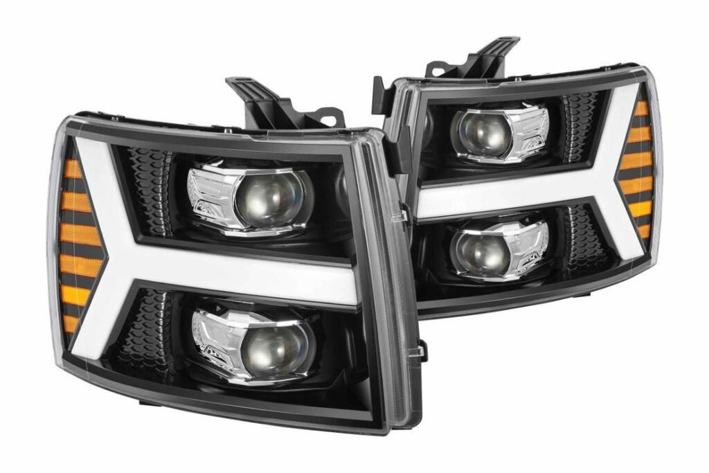 Chevy Silverado 1500 07-13 Alpharex Pro Headlights