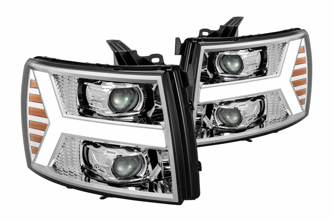 Chevy Silverado 1500 07-13 Alpharex Pro Headlights - Image 3