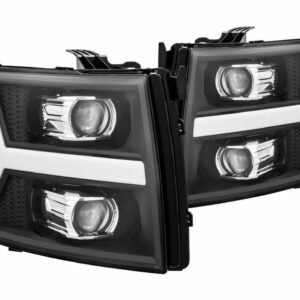 Chevy Silverado 1500 07-13 Alpharex Pro Headlights - Image 4