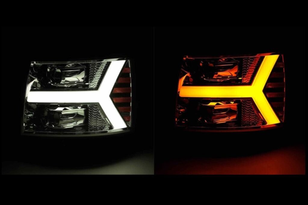 Chevrolet Silverado (07-13): Alpharex Luxx Headlights