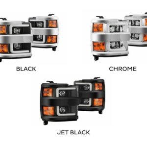 Chevy Silverado Hd 15-19 Alpharex Pro Headlights - Image 2