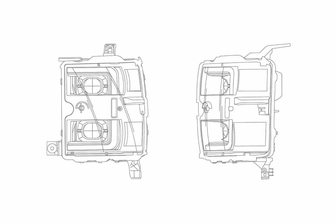 Chevy Silverado Hd 15-19 Alpharex Pro Headlights - Image 11