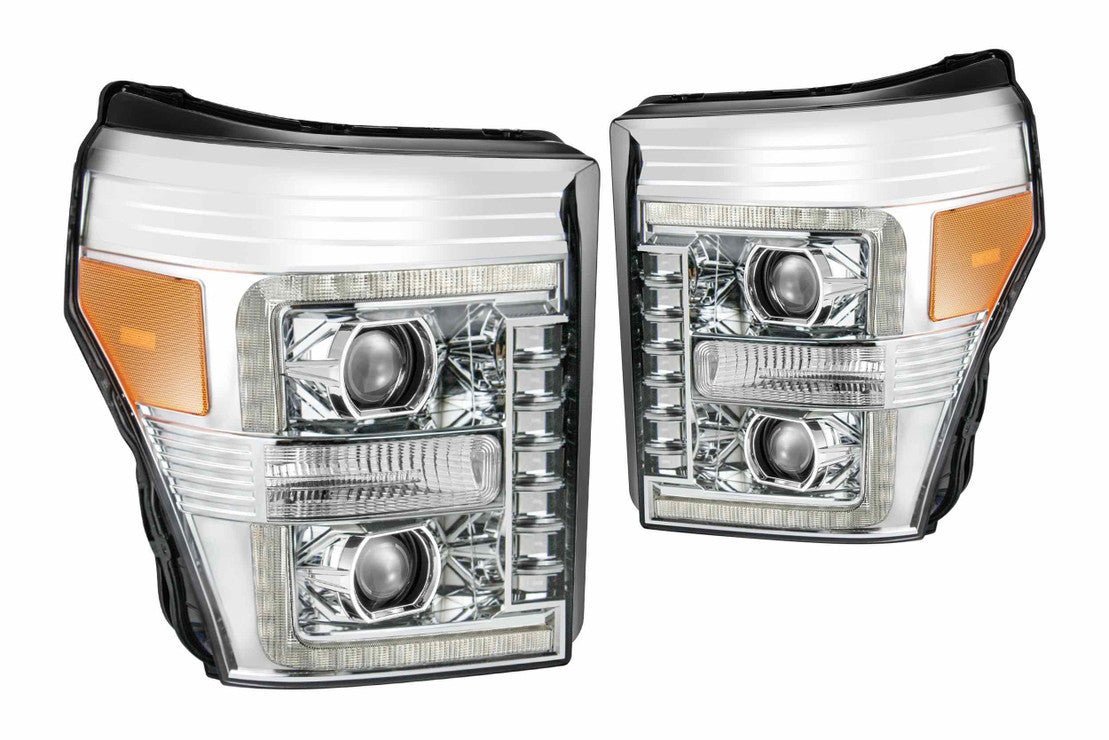 Ford Super Duty (11-16): Alpharex Luxx Headlights - Image 4