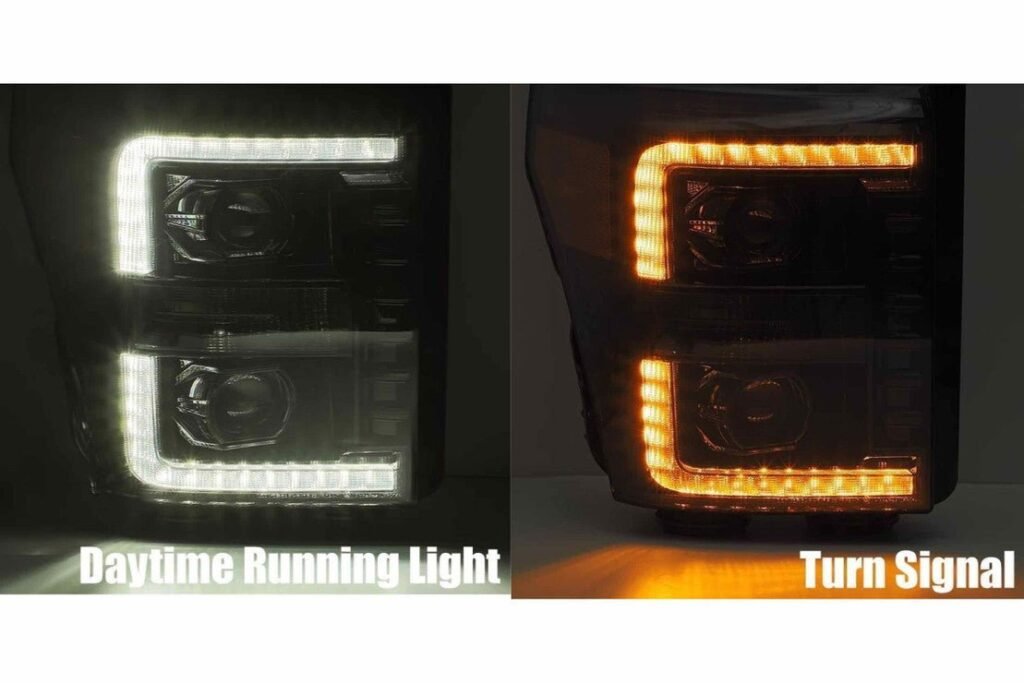 Ford Super Duty (11-16): Alpharex Luxx Headlights