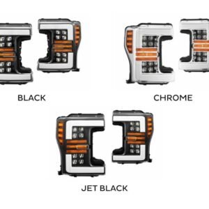 Ford Super Duty (17-19): Alpharex Nova Headlights - Image 2