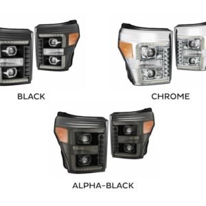 Ford Super Duty (11-16): Alpharex Pro Headlights - Image 2