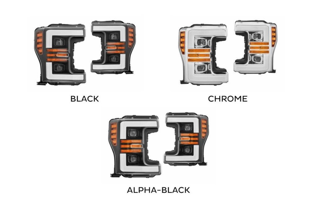 Ford Super Duty (17-19): Alpharex Pro Headlights