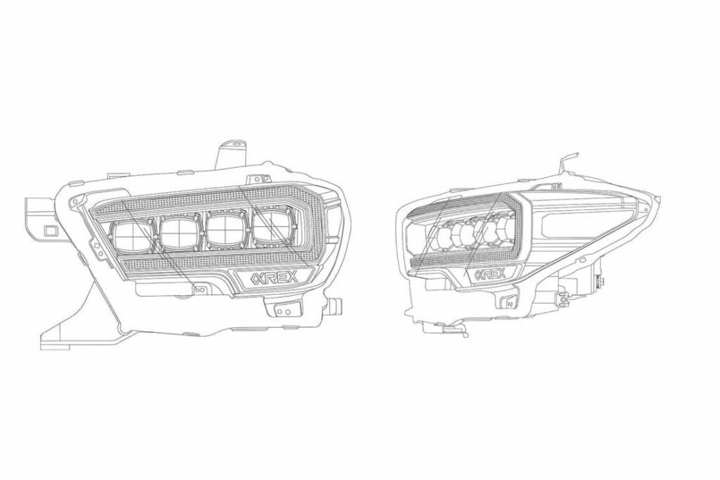 Toyota Tacoma (16-20): Alpharex Nova Headlights