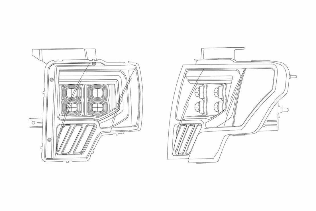 Ford F150 (09-14): Alpharex Nova Headlights - Image 9
