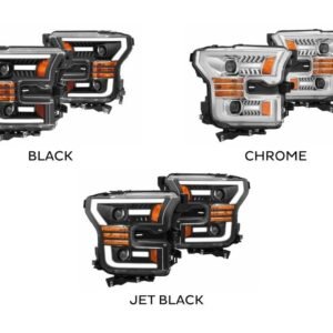 Ford F-150 (15-17): Alpharex Luxx Headlights - Image 2
