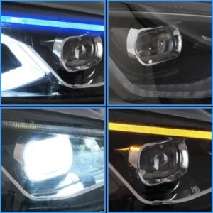 VLAND LED Projector Headlights For Volkswagen(VW) Golf MK7 2014-2017 With Sequential indicator Turn Signals (MK8 Style) - Image 8