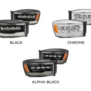 Dodge Ram (06-08): Alpharex Nova Headlights - Image 2