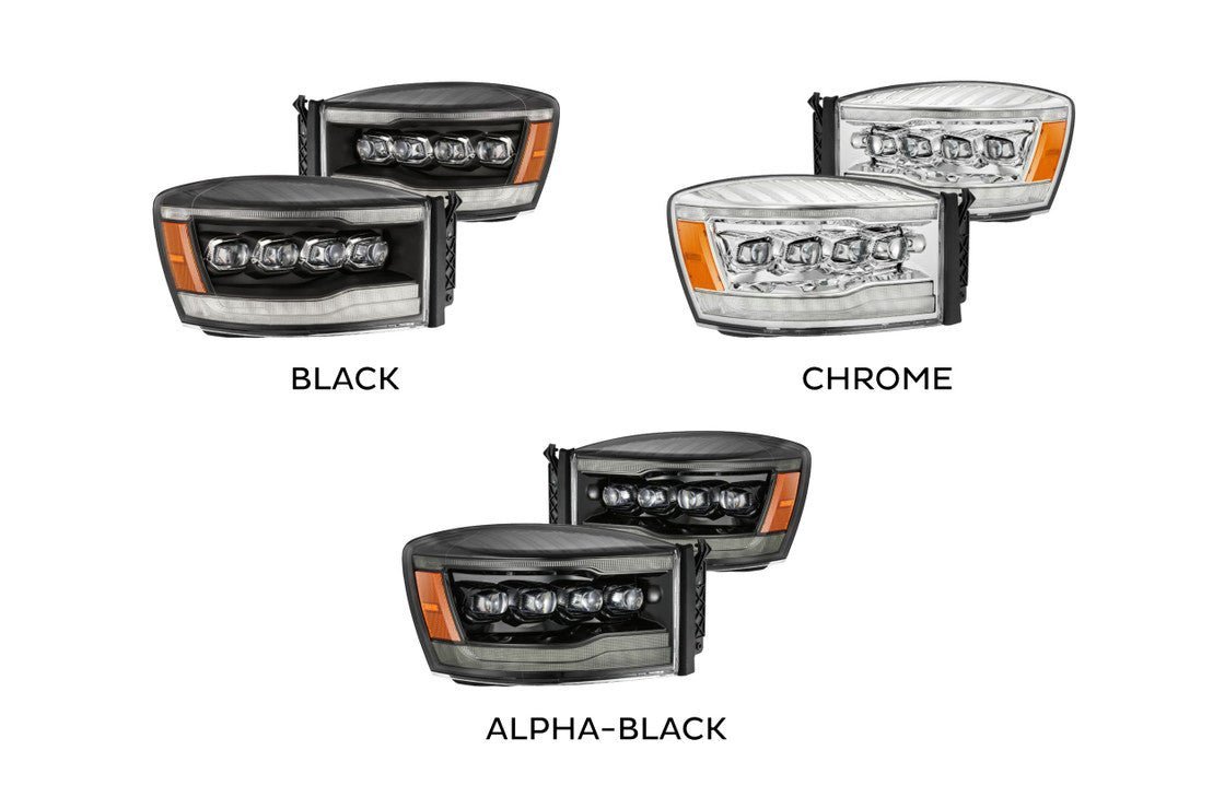 Dodge Ram (06-08): Alpharex Nova Headlights - Image 2