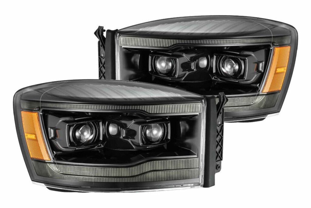 Dodge Ram (06-08): Alpharex Luxx Headlights
