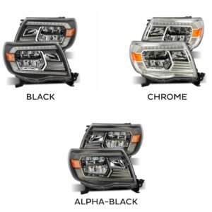 Toyota Tacoma (05-11): Alpharex Luxx Headlights - Image 2