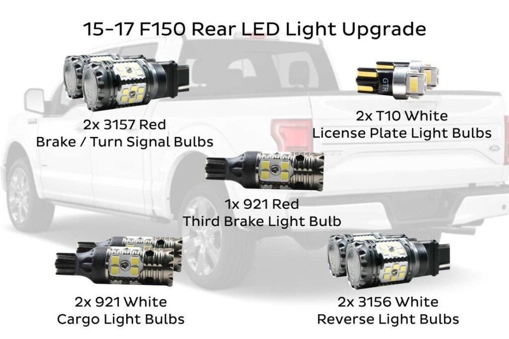 Ford F150 (15-17): XB Led Headlights (Pair / ASM / White DRL) (Gen 2)