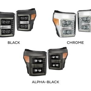 Ford Super Duty (11-16): Alpharex Nova Headlights - Image 2