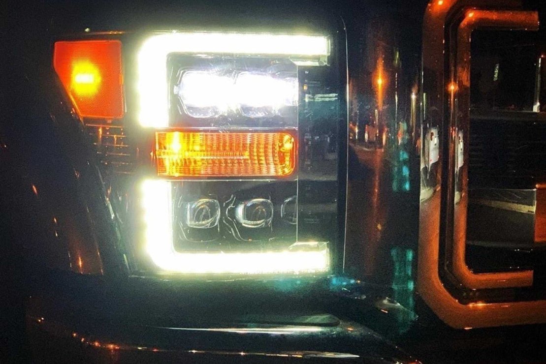 Ford Super Duty (11-16): Alpharex Nova Headlights - Image 14