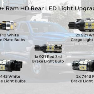 Ram HD (19+): XB Led Headlights (Pair / ASM) - Image 16