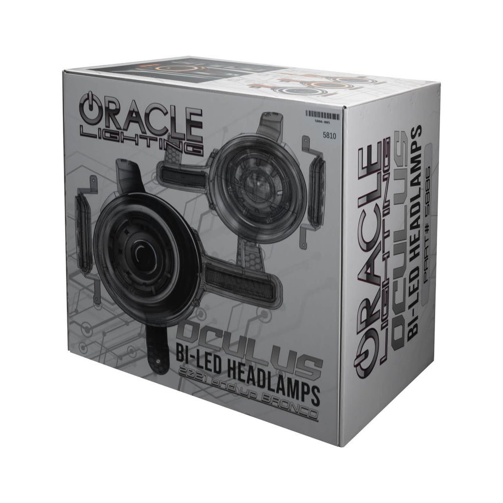 Oracle Lighting Oculus Bi-led Projector Headlights for 2021+ Ford Bronco