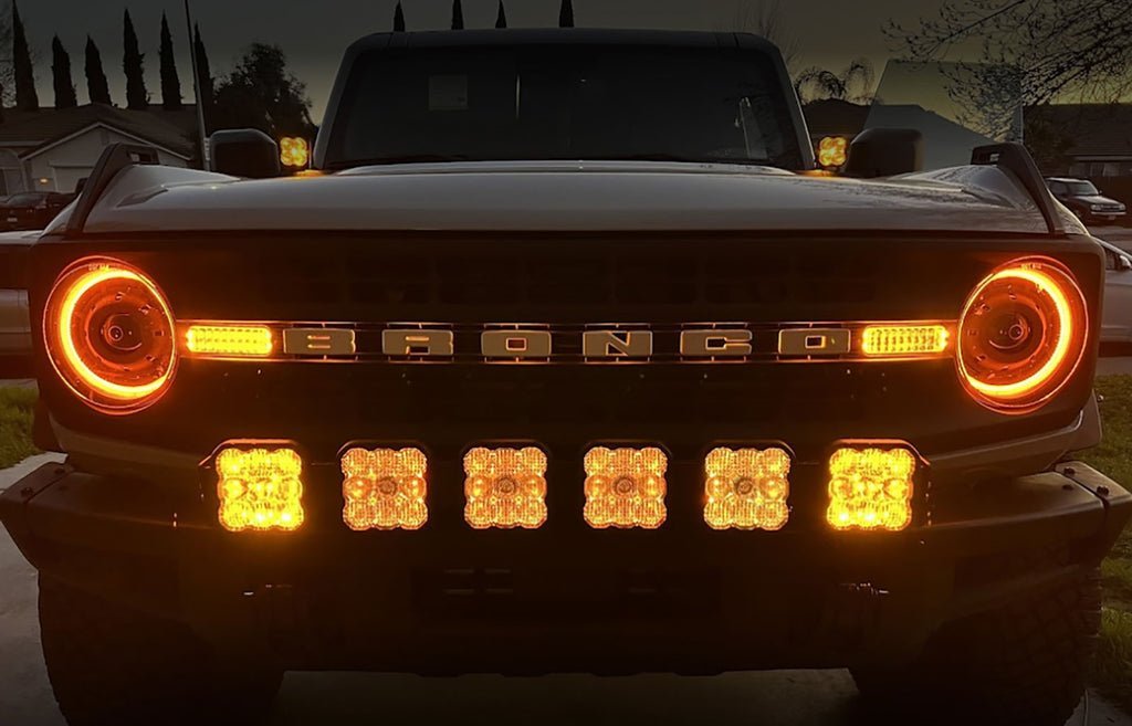 Oracle Lighting Oculus Bi-led Projector Headlights for 2021+ Ford Bronco