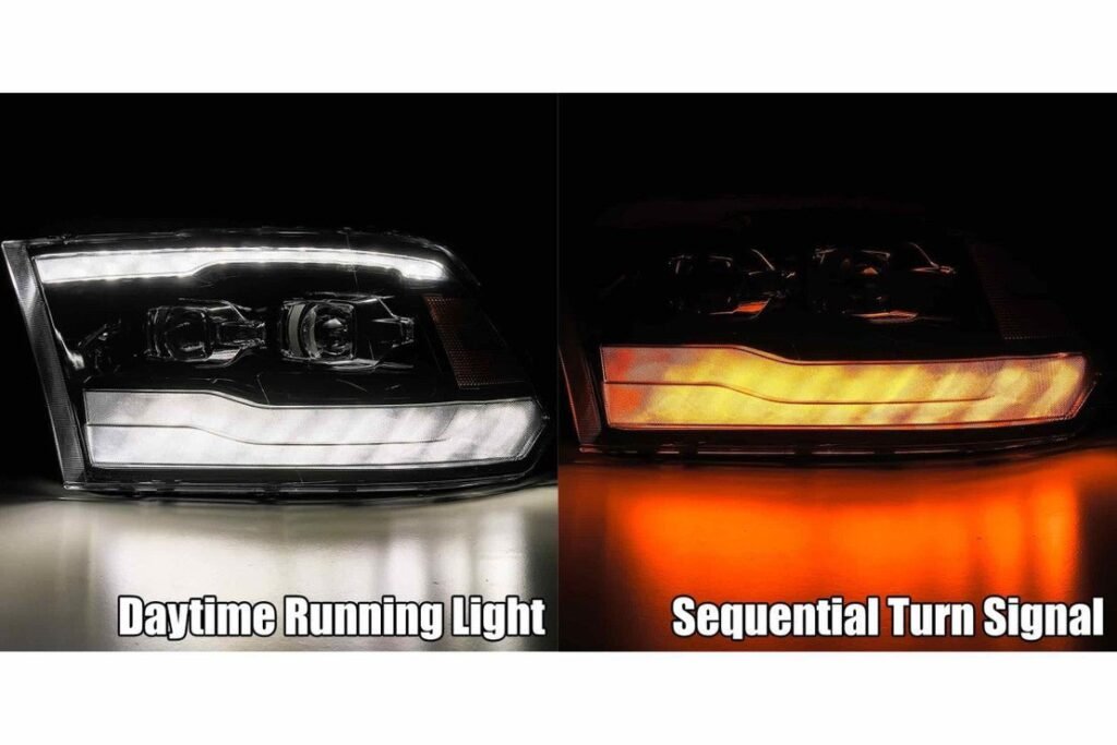 Dodge Ram (09-18): Alpharex Luxx Headlights